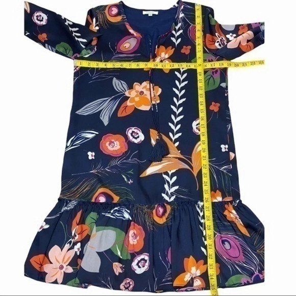 Jade retro mod floral shift dress size S - Picture 4 of 7